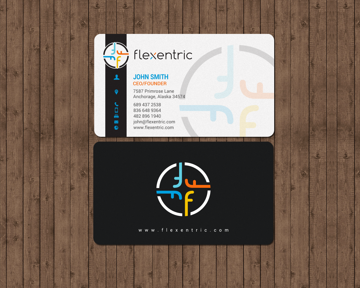 Stationery Design by chandrayaan.creative for Flexentric Bvba | Design #17617905