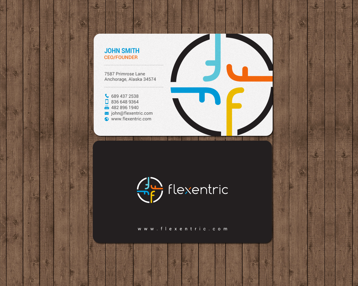 Stationery Design by chandrayaan.creative for Flexentric Bvba | Design #17618323