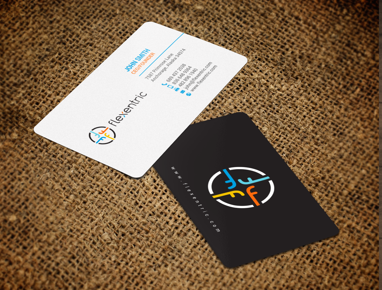 Stationery Design by chandrayaan.creative for Flexentric Bvba | Design #17618376