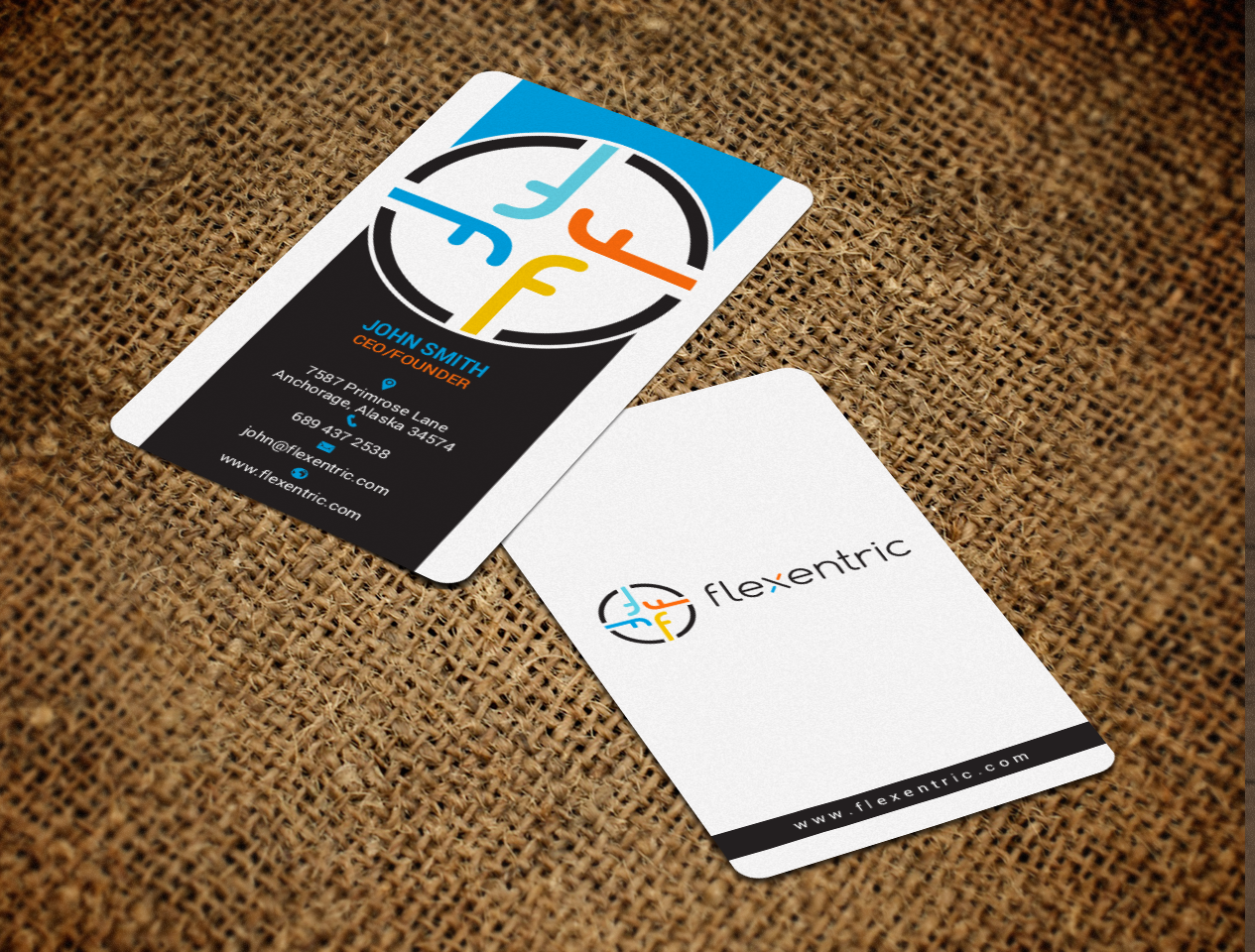 Stationery Design by chandrayaan.creative for Flexentric Bvba | Design #17618377