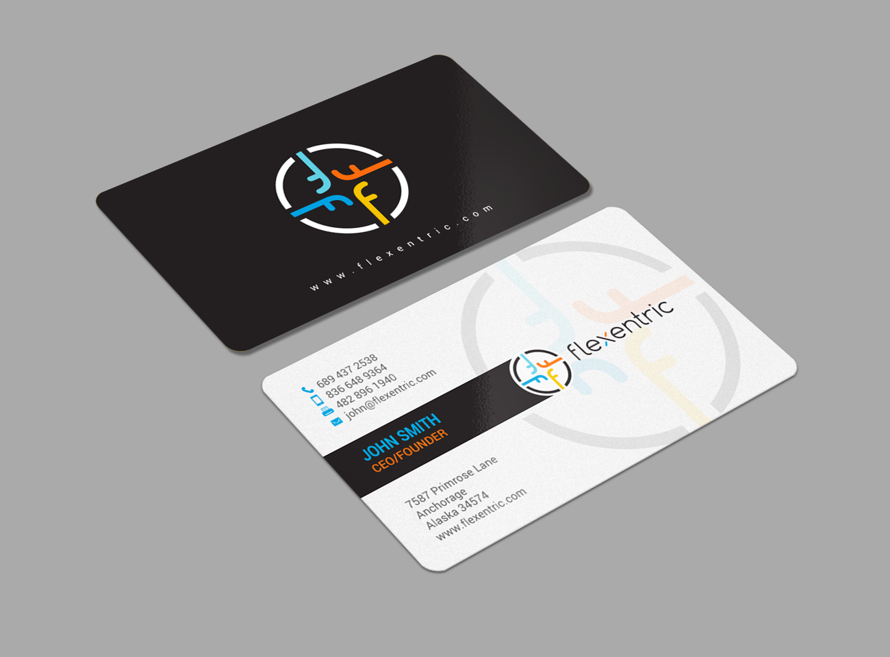 Stationery Design by chandrayaan.creative for Flexentric Bvba | Design #17618438
