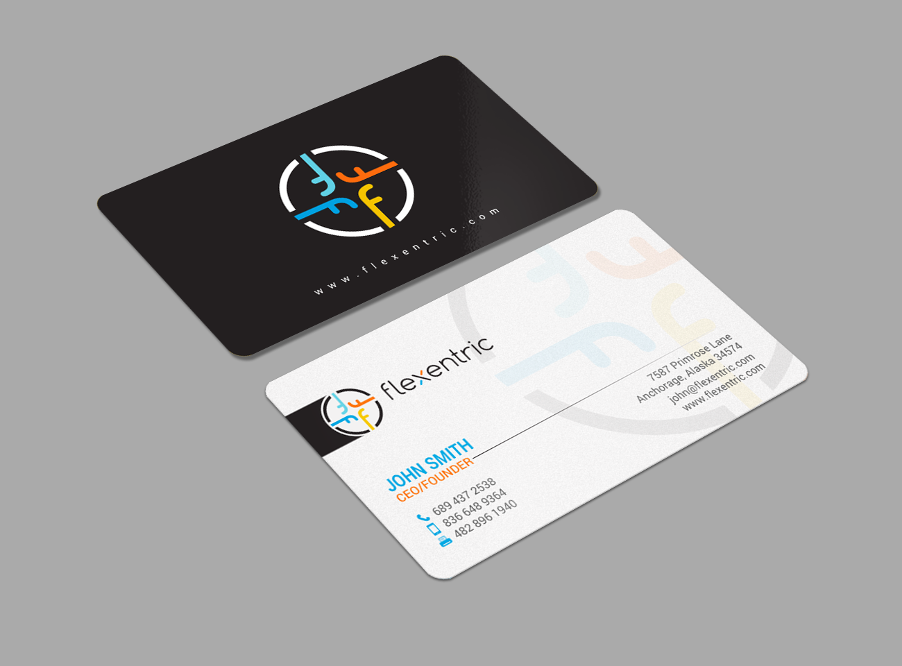 Stationery Design by chandrayaan.creative for Flexentric Bvba | Design #17618483