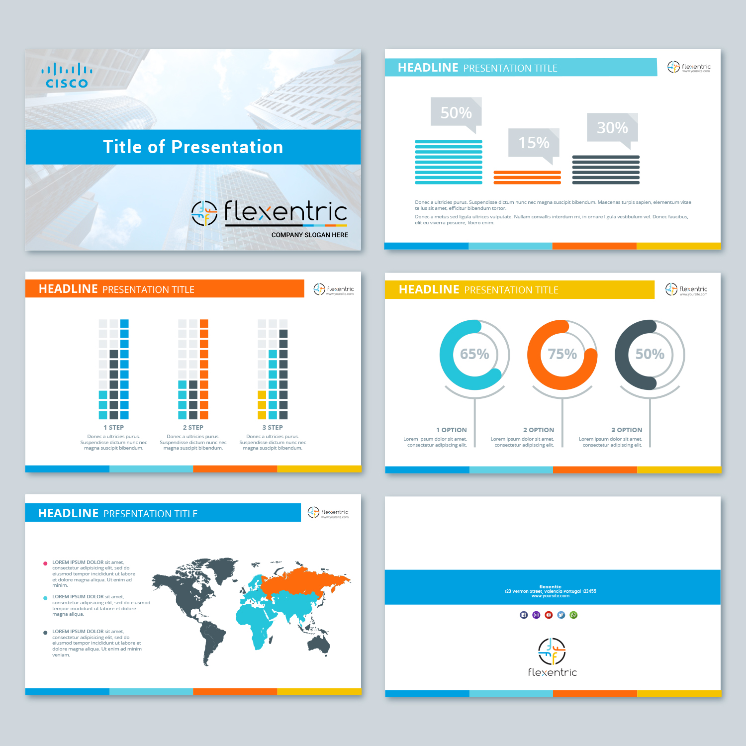 Stationery Design by Sarah Mathews for Flexentric Bvba | Design #17756042