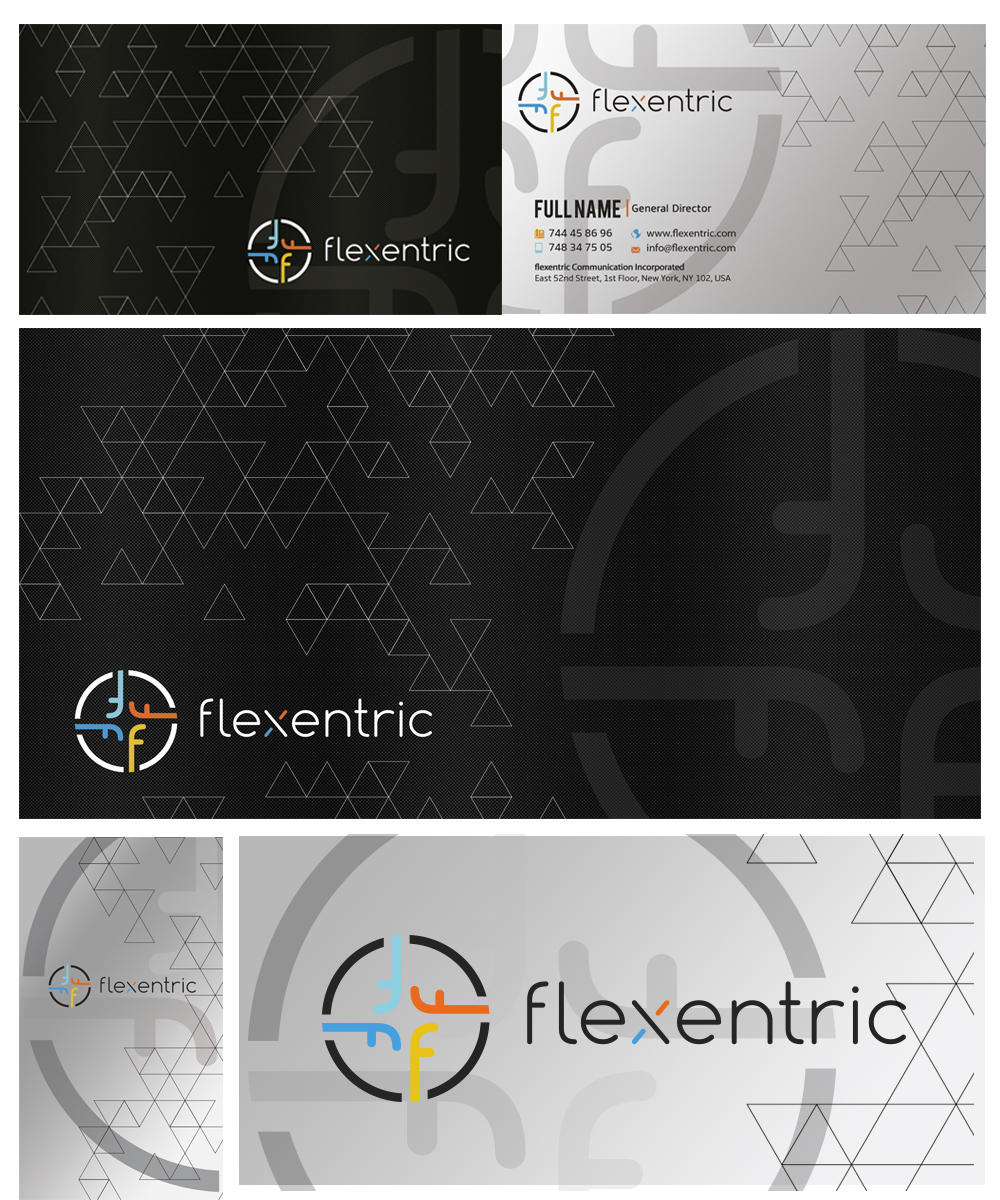 Stationery Design by YERR® for Flexentric Bvba | Design #17610457