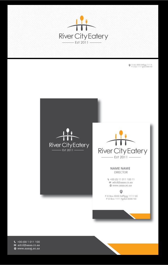 Logo Design by zebronicgraphic for River City Eatery | Design #17610091