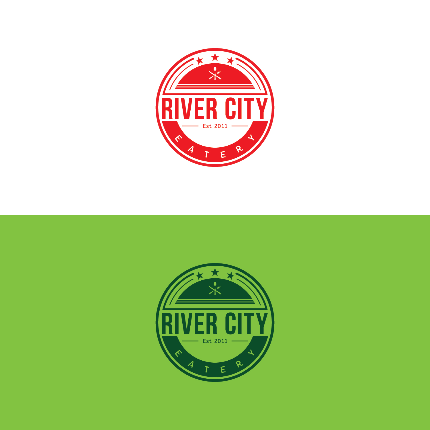 Design de Logo par AktharArziki pour River City Eatery | Design #17628772