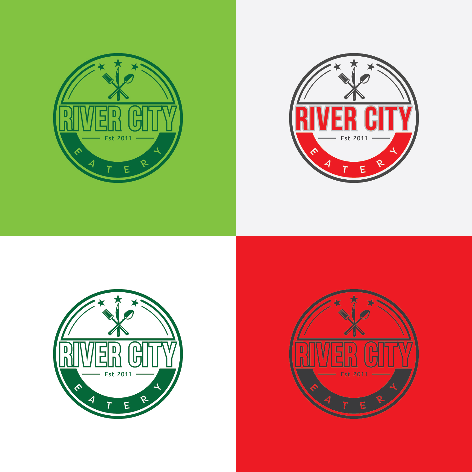 Logo-Design von AktharArziki für River City Eatery | Design #17650753