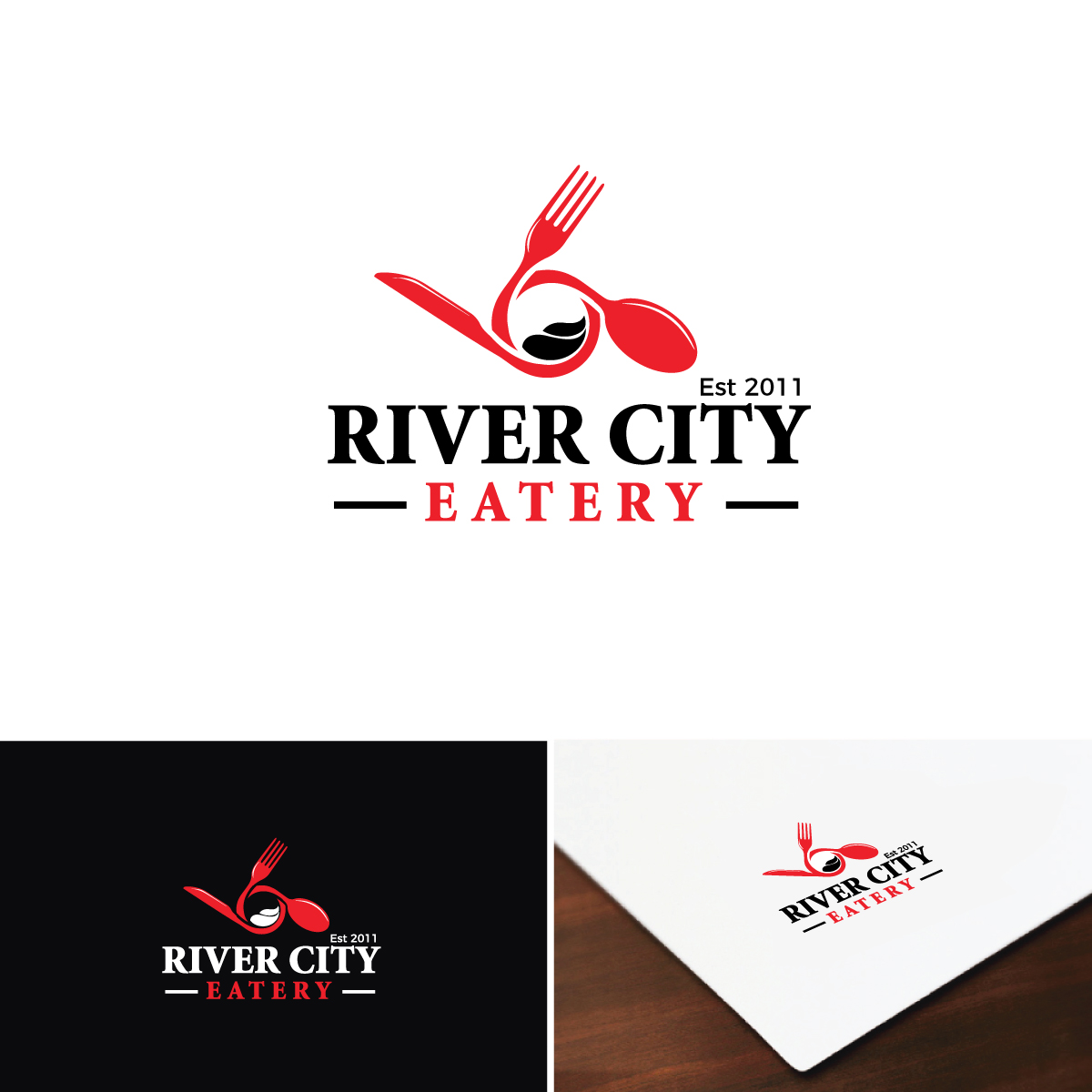 Logo Design by Ana124 for River City Eatery | Design #17607648