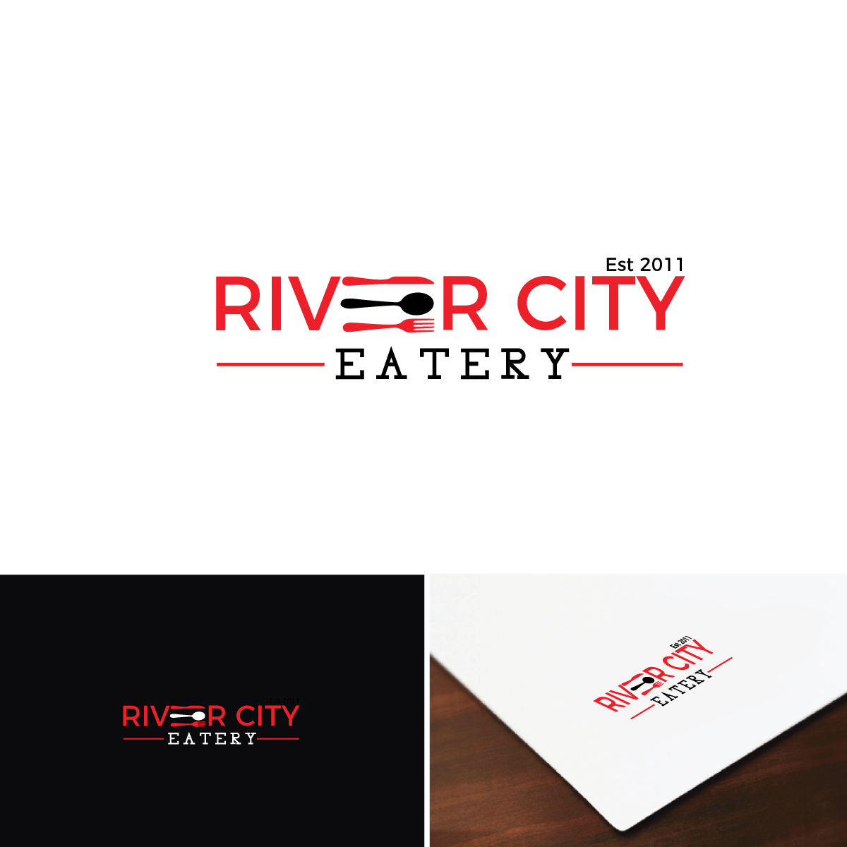 Logo Design by Ana124 for River City Eatery | Design #17607649