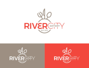 Logo Design by EduMorente for River City Eatery | Design #17611478
