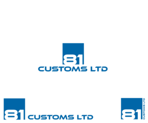 Logo Design by Alien Cookie for 81 customs ltd | Design: #17602805