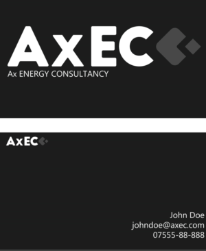Diseño de Logo por DVaughanD para ax energy consulting llc | Diseño: #17599827
