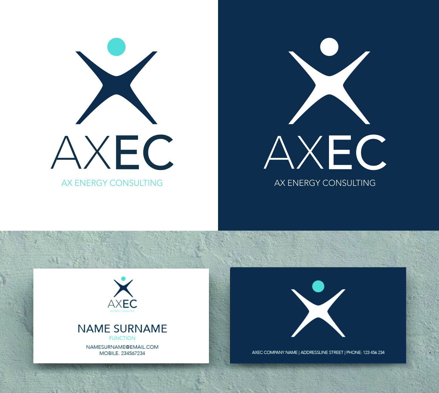 Logo Design by Thesigner85 for ax energy consulting llc | Design #17596664