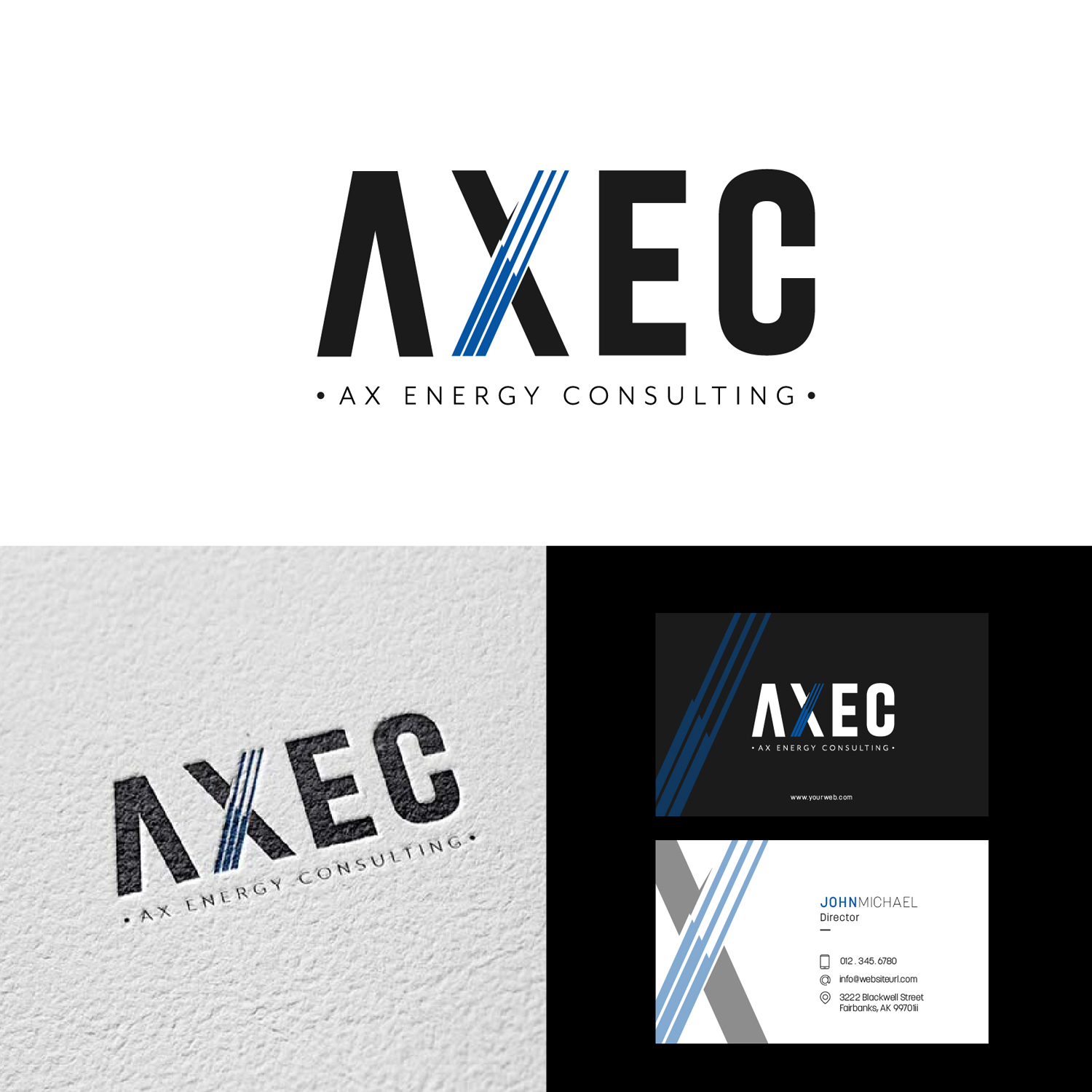 Logo-Design von hasmanizammaidin für ax energy consulting llc | Design #17594271