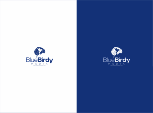 BlueBirdy or BlueBirdyMedia | Logo Design by nikkiblue