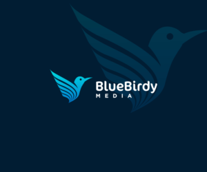 BlueBirdy or BlueBirdyMedia | Logo-Design von sushsharma99