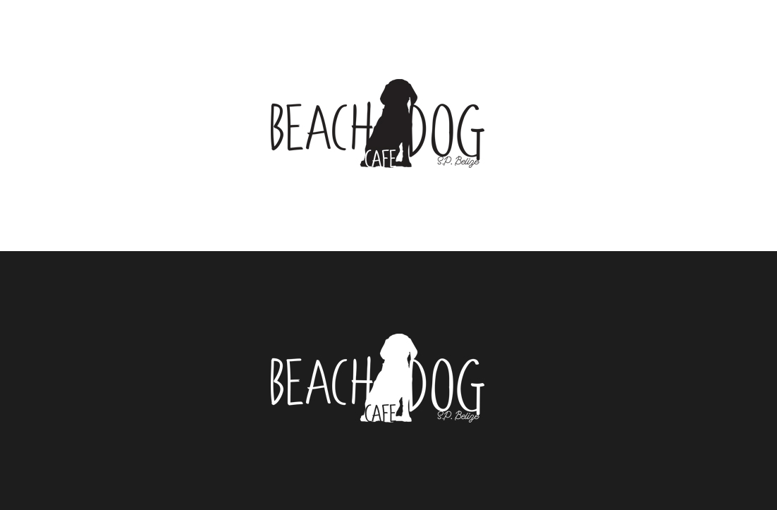 Playful Elegant Coffee Logo Design For Beach Dog Cafe S P Logo Design By Gldesigns For This Project 17601844