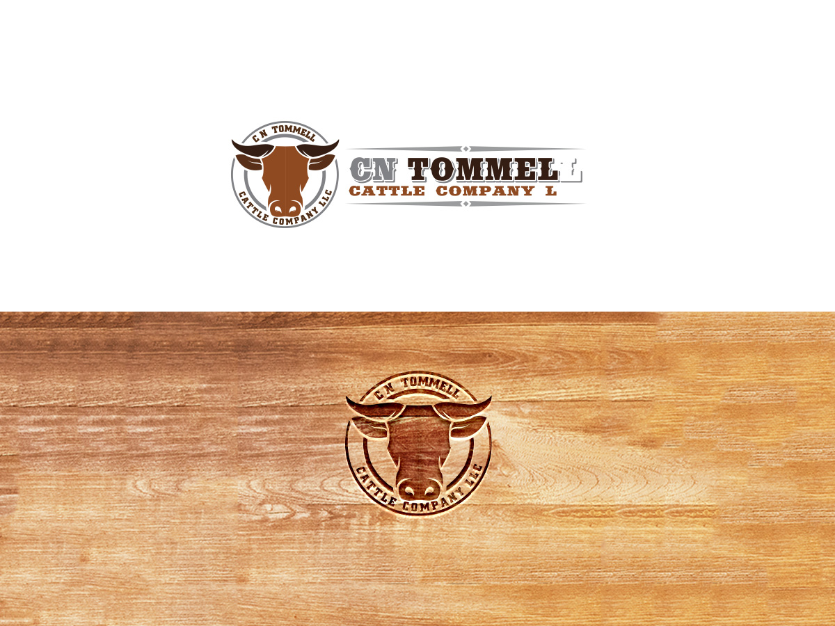 Logo Design by benito for  C N TOMMELL CATTLE COMPANY LLC | Design #17604376