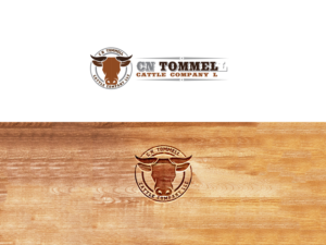 Logo Design by benito for  C N TOMMELL CATTLE COMPANY LLC | Design: #17604376
