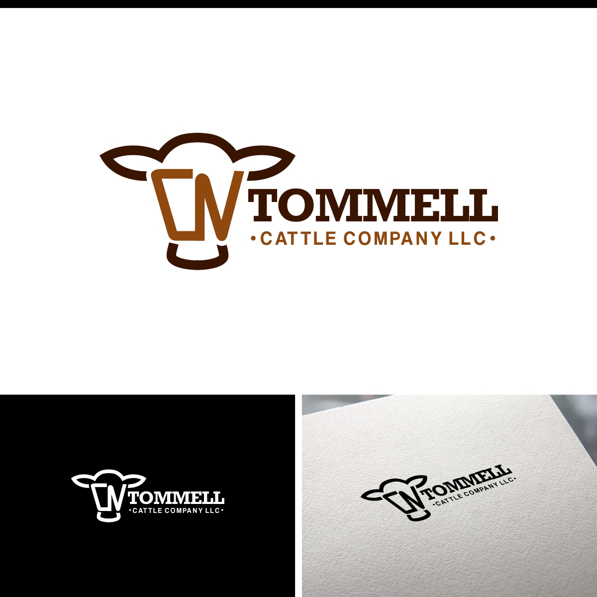 Diseño de Logo por e-graphics para  C N TOMMELL CATTLE COMPANY LLC | Diseño #17607307