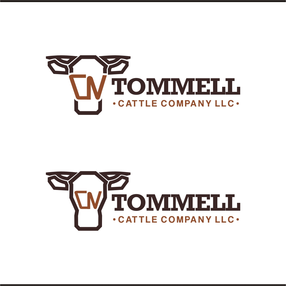 Logo Design by e-graphics for  C N TOMMELL CATTLE COMPANY LLC | Design #17618593