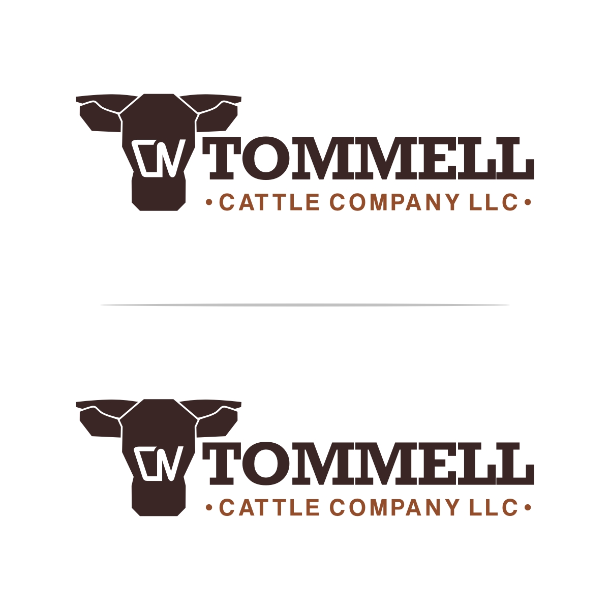 Logo Design by e-graphics for  C N TOMMELL CATTLE COMPANY LLC | Design #17969072