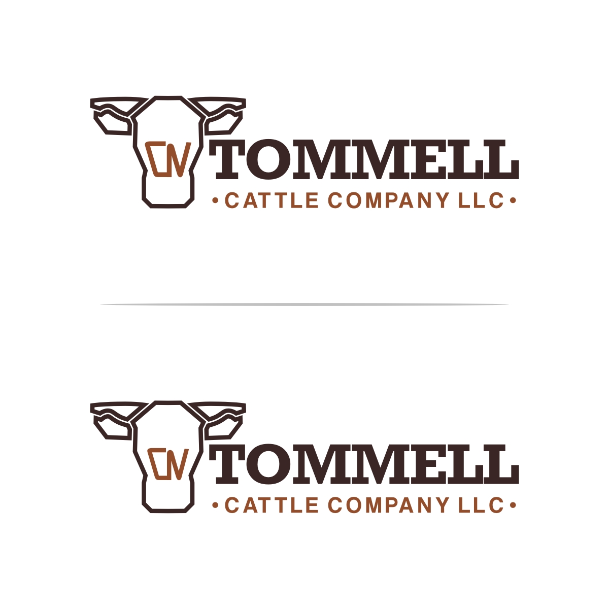 Logo Design by e-graphics for  C N TOMMELL CATTLE COMPANY LLC | Design #17969073