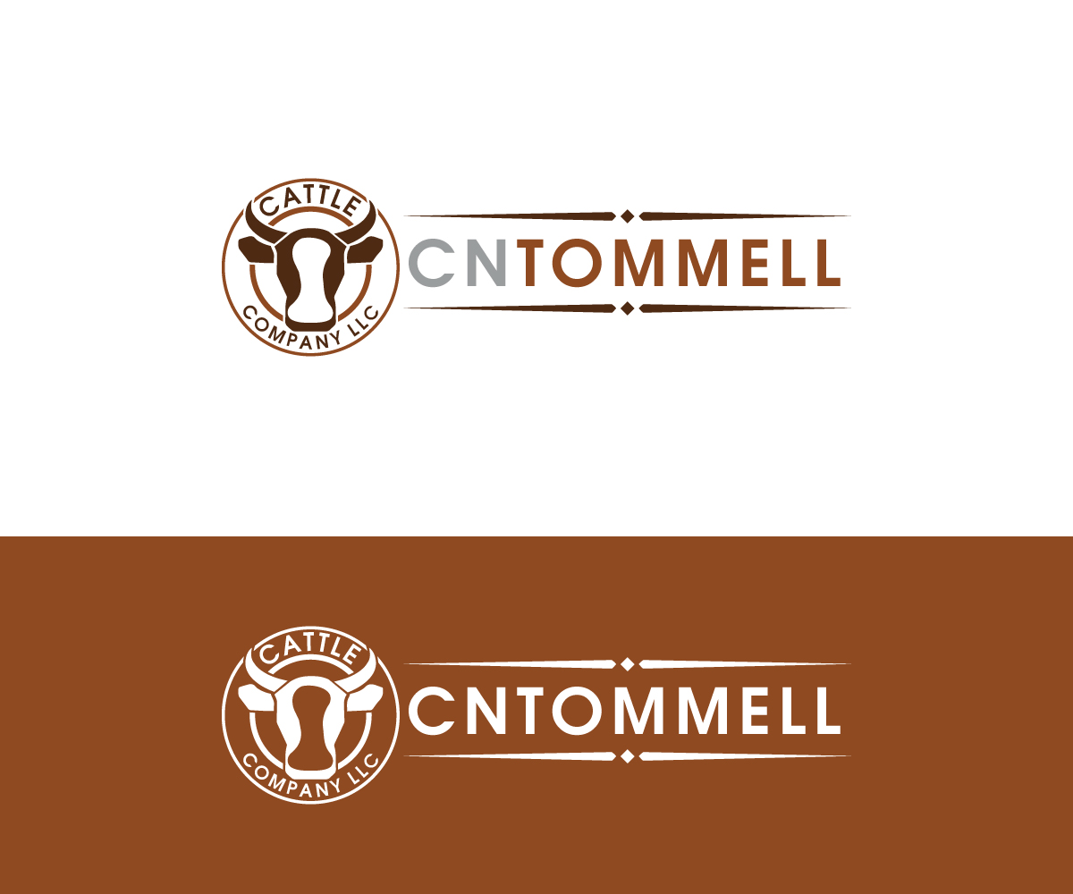 Logo Design by eMARK for  C N TOMMELL CATTLE COMPANY LLC | Design #17614593