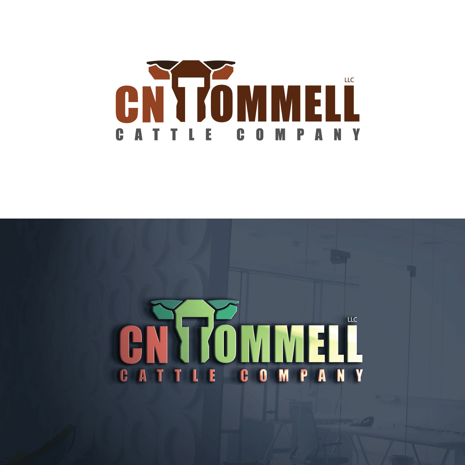 Logo Design by concepts for  C N TOMMELL CATTLE COMPANY LLC | Design #17617222