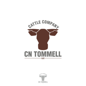 Logo Design by Basksh Designs for  C N TOMMELL CATTLE COMPANY LLC | Design: #17607851