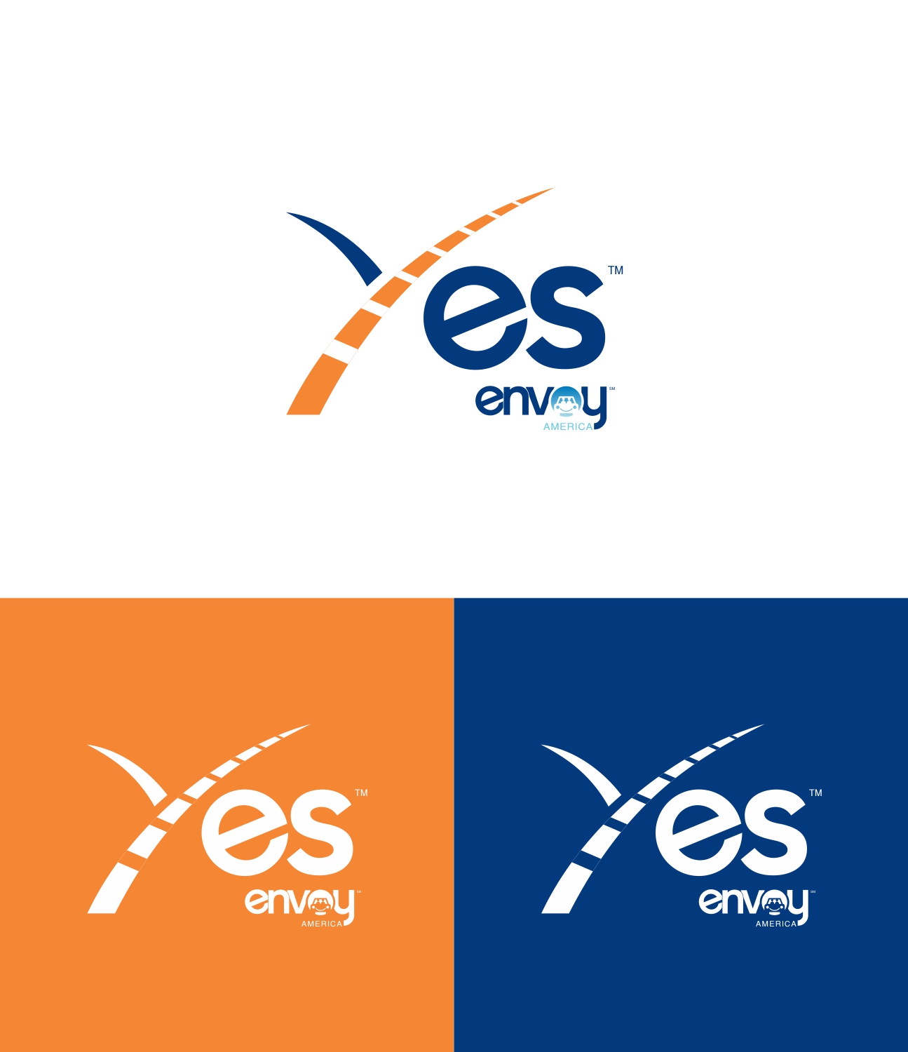 Logo Design by J Mahesh for Yes / Envoy America | Design #17651324