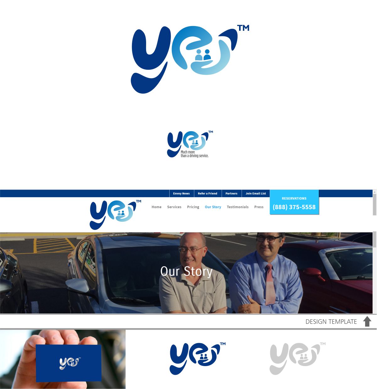 Logo Design by DesignMX (Renan Mejia) for Yes / Envoy America | Design #17611855