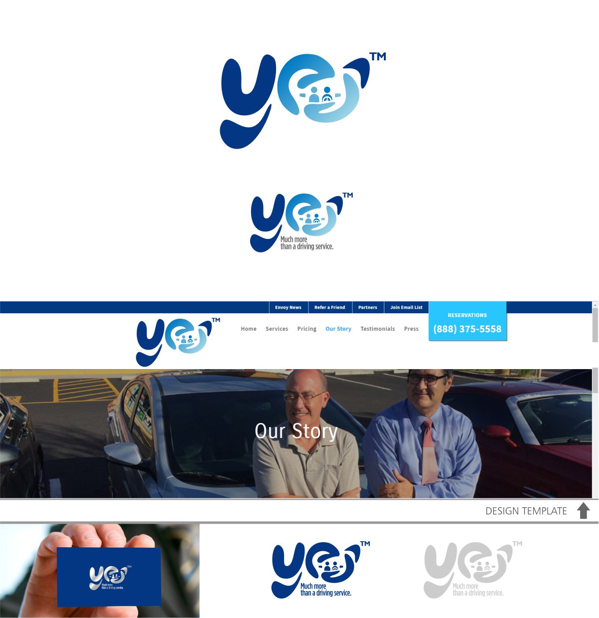 Logo Design by DesignMX (Renan Mejia) for Yes / Envoy America | Design #17611857