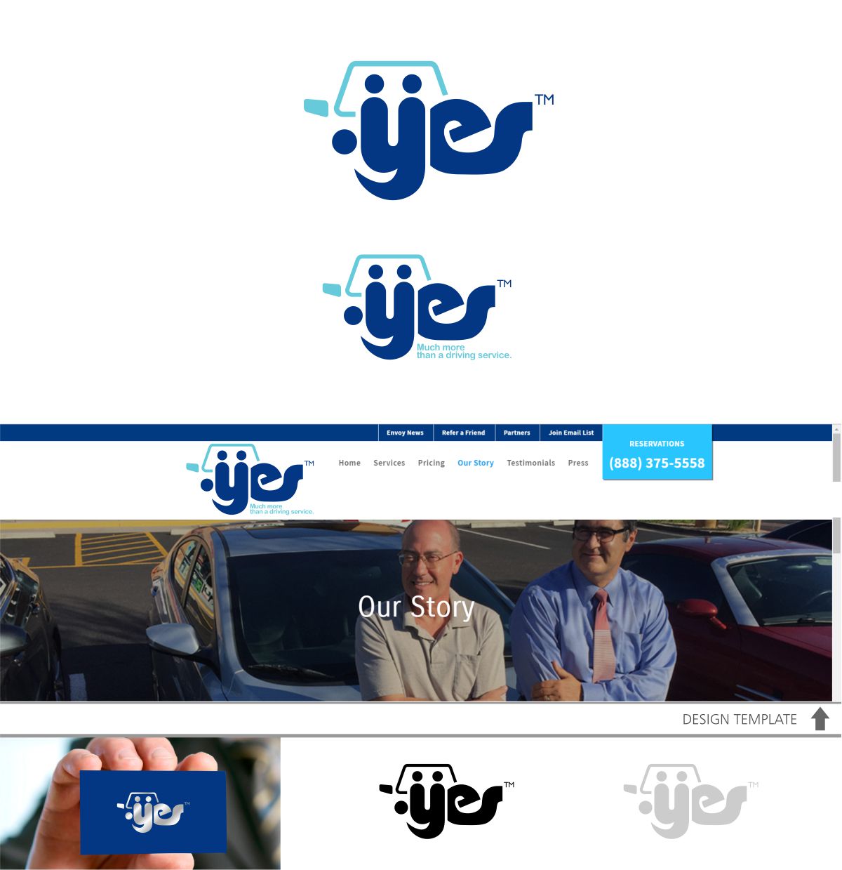 Logo Design by DesignMX (Renan Mejia) for Yes / Envoy America | Design #17611966