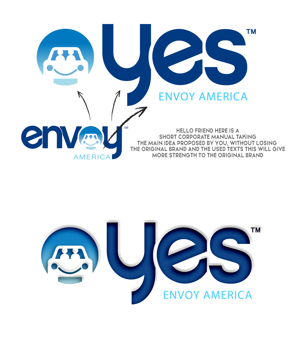 Logo-Design von YERR® für Yes / Envoy America | Design #17705036