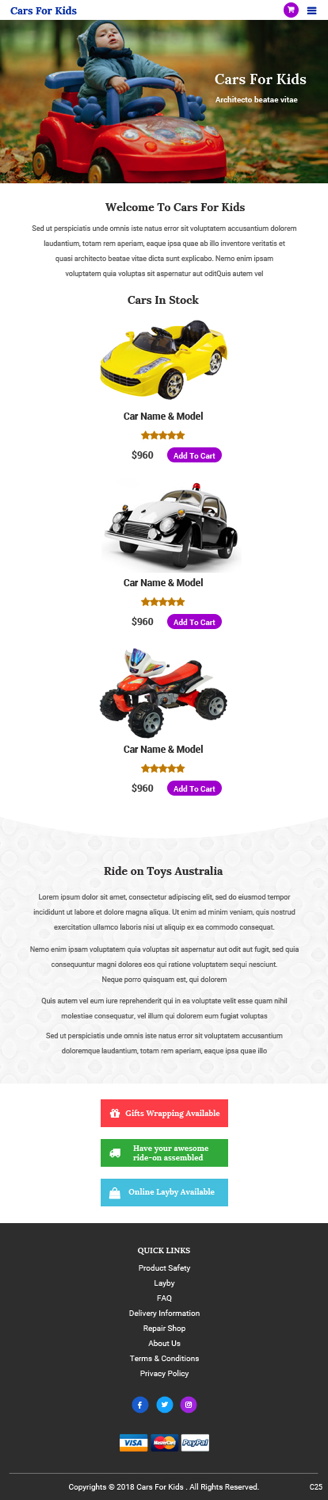 Web Design by pb for this project | Design #17614665