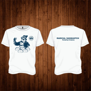 RADICAL SASQUATCH Dumpling Company T-shirt | T-Shirt-Design von deevillacarlos