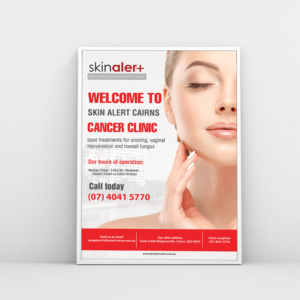 Flyer Design by shantanuc for Skin Alert Cairns  | Design: #17630388