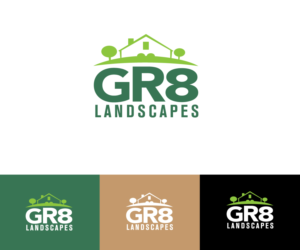 Logo Design by Thomas DeHart for GR8LANDSCAPES  | Design: #17638878