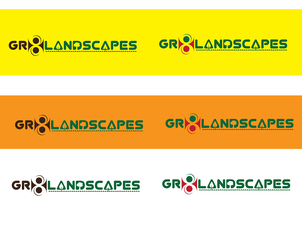 Logo Design by Filip M for GR8LANDSCAPES  | Design #17655253