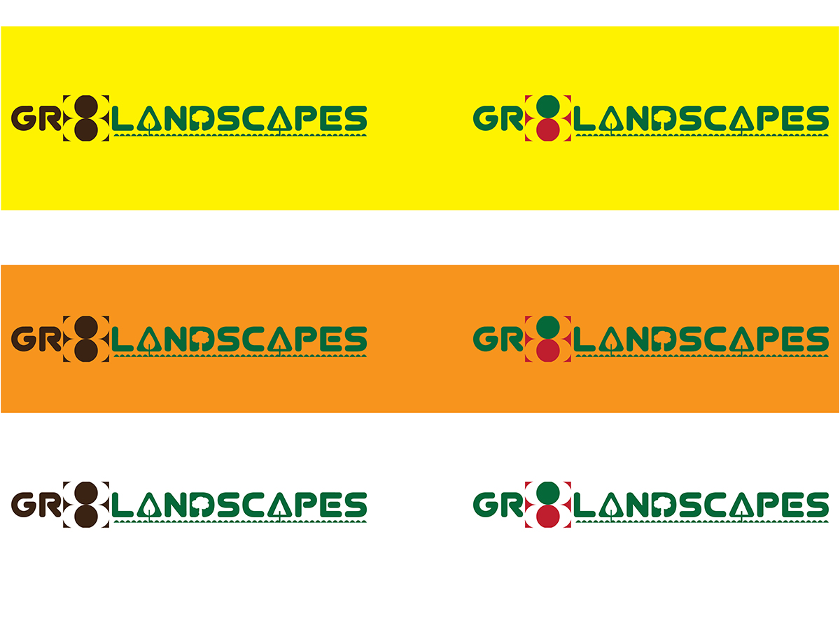 Logo Design by Filip M for GR8LANDSCAPES  | Design #17655257