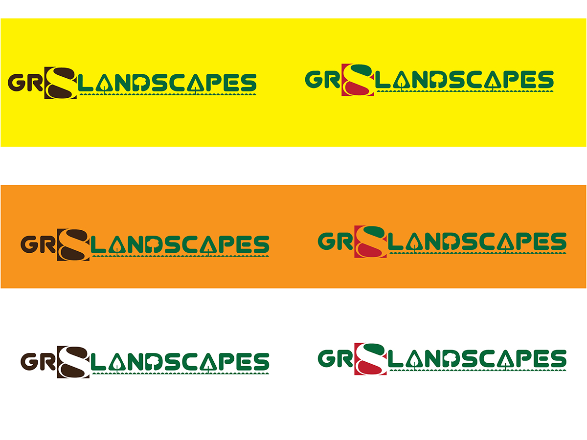 Logo Design by Filip M for GR8LANDSCAPES  | Design #17655263
