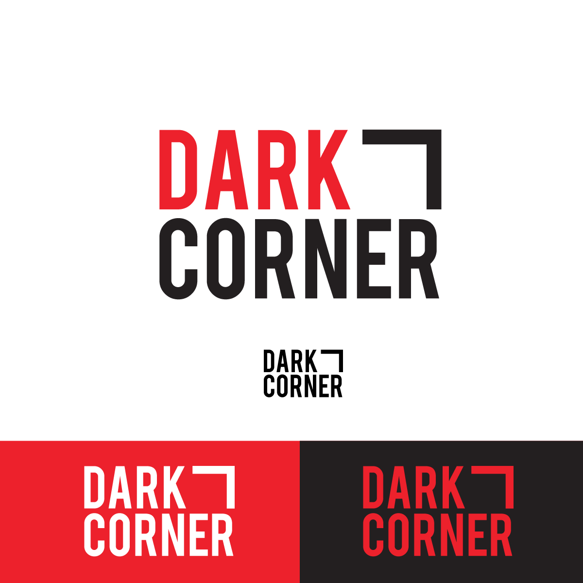 Logo Design by Ahkira for Dark Corner Concepts  | Design #17603360