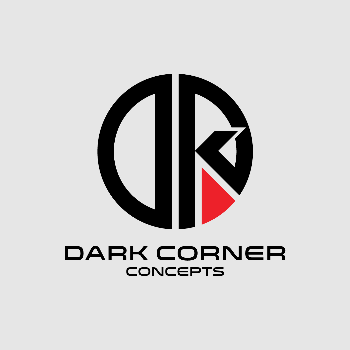 Logo Design by JustRightHere for Dark Corner Concepts  | Design #17650731