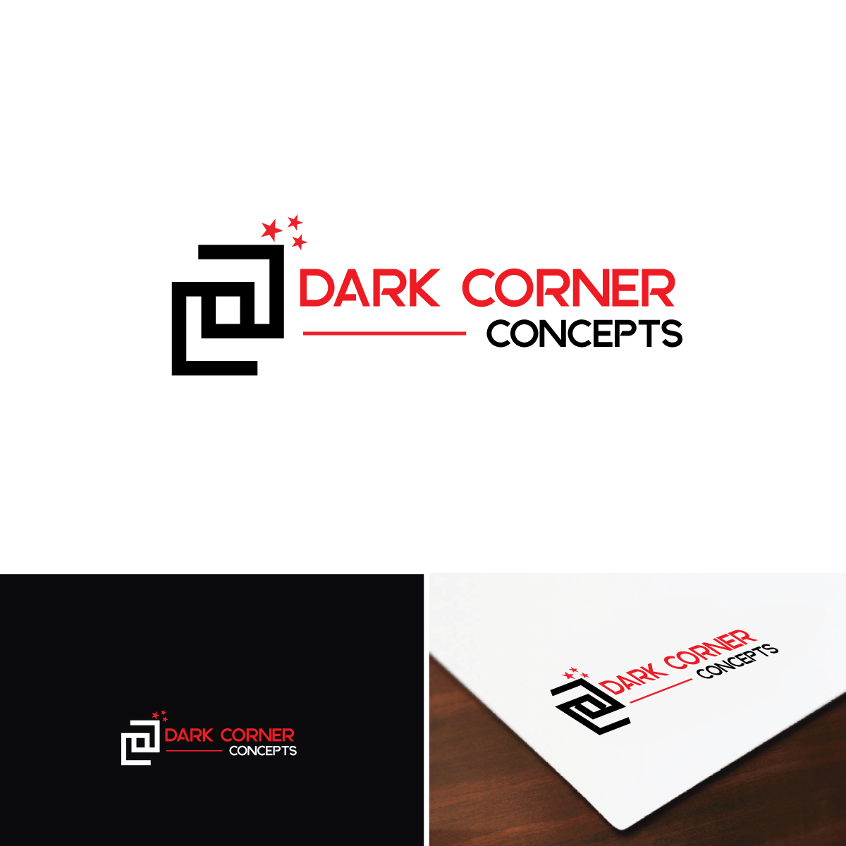 Logo Design by Ana124 for Dark Corner Concepts  | Design #17606983