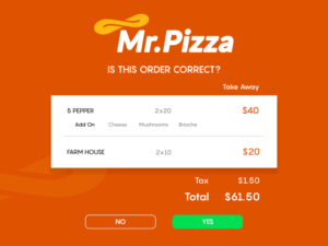 UI design for Fast Food Restaurant Self-Order App | Diseño de aplicación (App) por DesignCarry