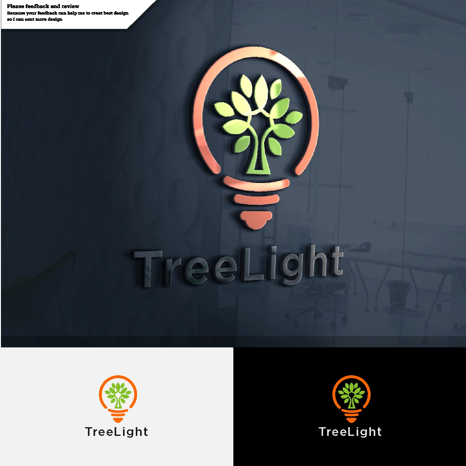 Logo Design by tjahyoahmad™ for TreeLight | Design #17611092