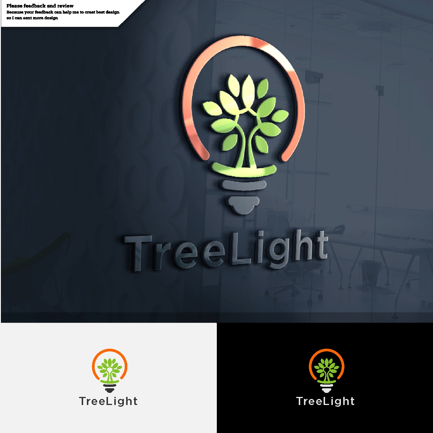 Logo Design by tjahyoahmad™ for TreeLight | Design #17611176