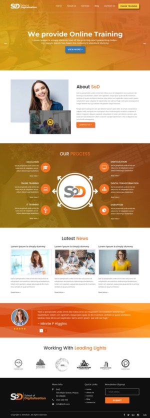 Web Design by pb for this project | Design: #17636222