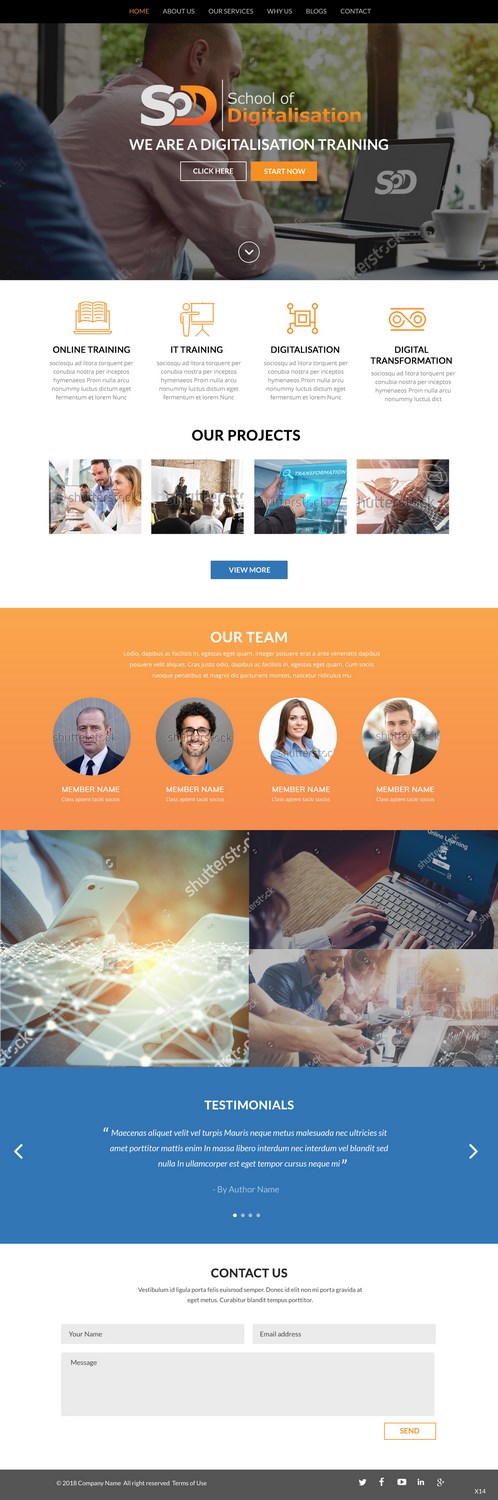 Web Design by pb for this project | Design #17649548